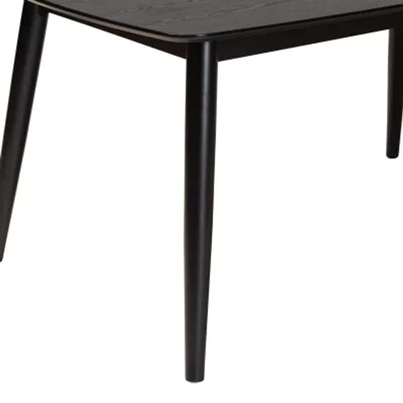 Flora Rectangular Wood-Top Dining Table