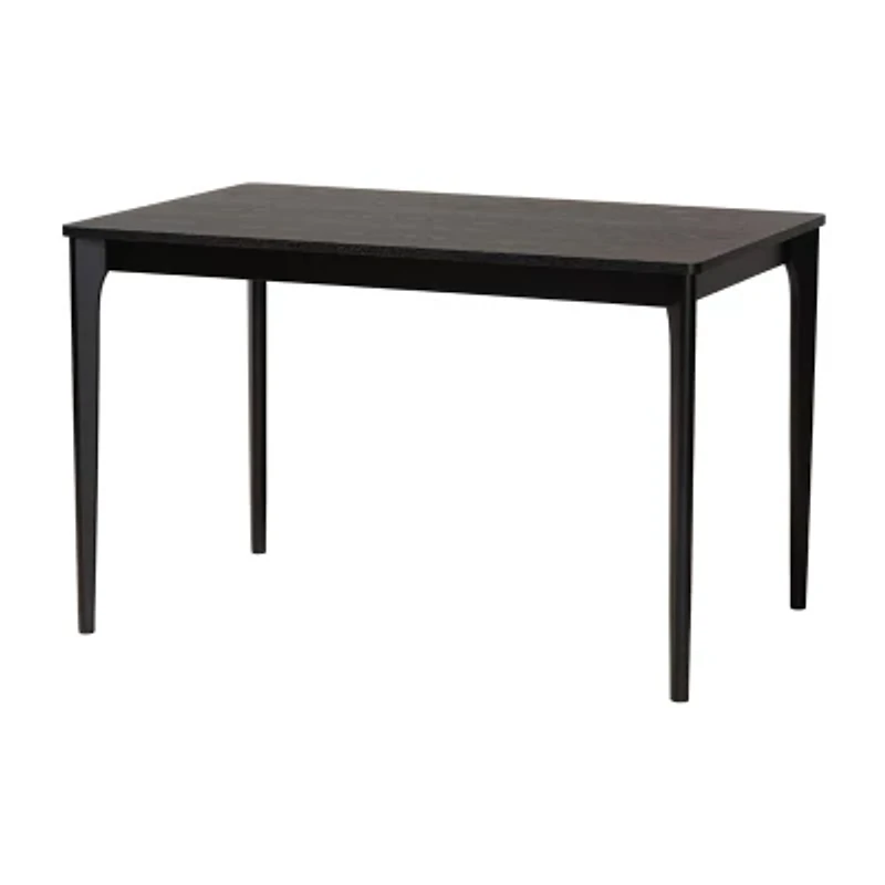 Sherwin Rectangular Wood-Top Dining Table