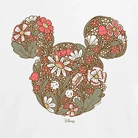 Womens Crew Neck Short Sleeve Regular Fit Mickey and Friends Graphic T-Shirt