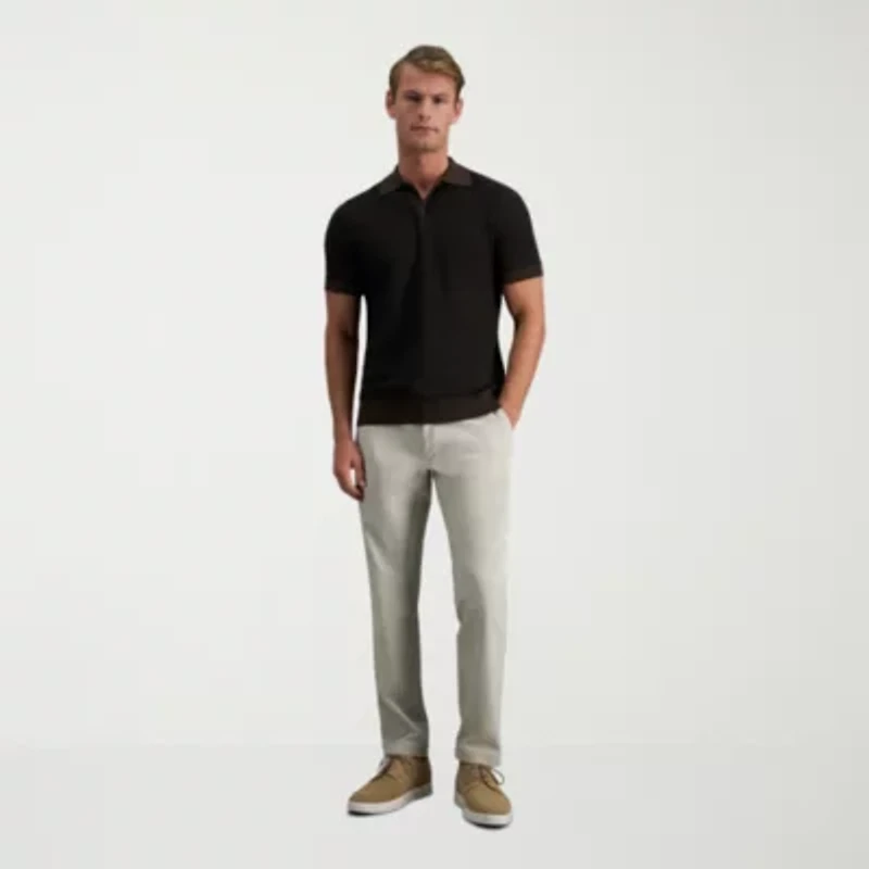 Haggar Mens Short Sleeve Pullover Sweater