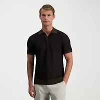 Haggar Mens Short Sleeve Pullover Sweater