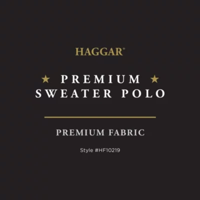 Haggar Mens Short Sleeve Pullover Sweater