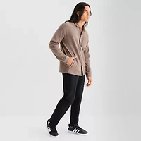 Stylus Raglan Knit Mens Big and Tall Shirt Jacket