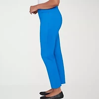 Alfred Dunner Barcelona Womens Straight Pull-On Pant
