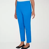 Alfred Dunner Barcelona Womens Straight Pull-On Pant