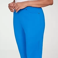 Alfred Dunner Barcelona Womens Straight Pull-On Pant