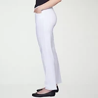 Alfred Dunner Classics Womens Slim Pull-On Pant