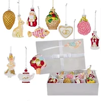 Kurt Adler Noble Gems™ Wedding Glass Ornaments, 12-Piece Box Set