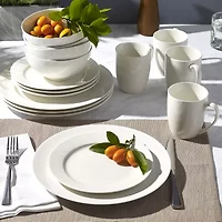 Metro Home Tabletops Unlimited 16-pc. Porcelain Dinnerware Set