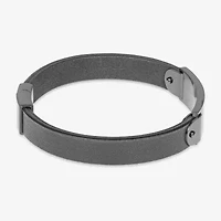 Mens Stainless Steel 8 1/2 Inch Solid Id Bracelet