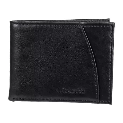 Columbia Mens Extra Capacity Rfid Blocking Bifold Wallet