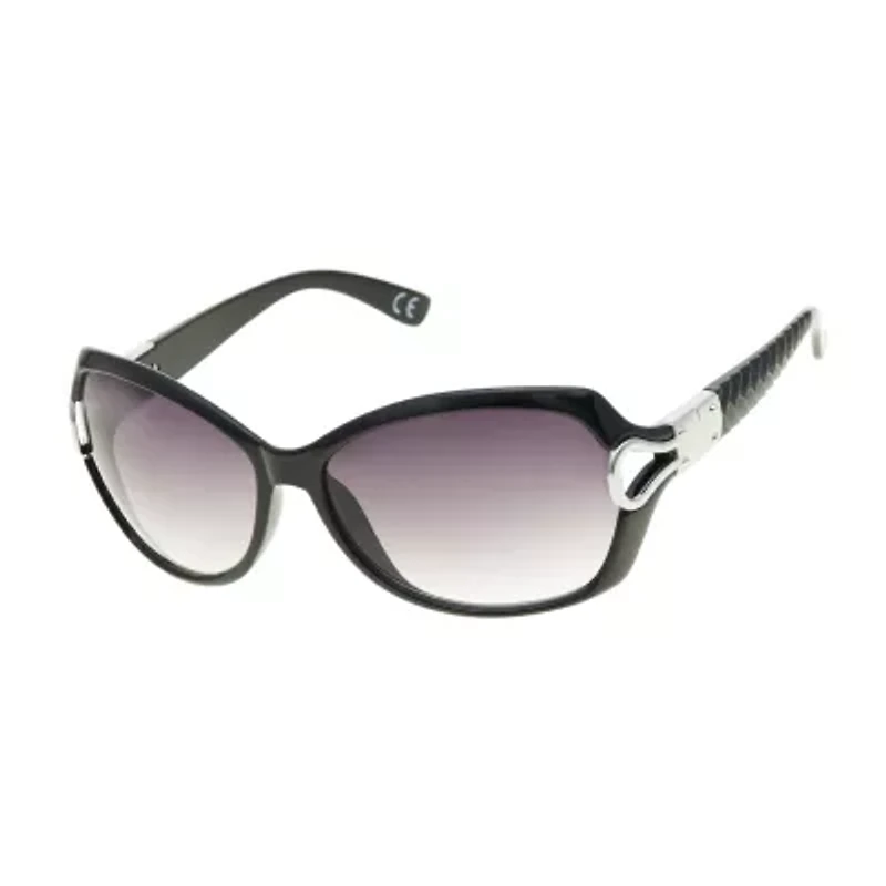 Mixit Womens Uv Protection Rectangular Sunglasses