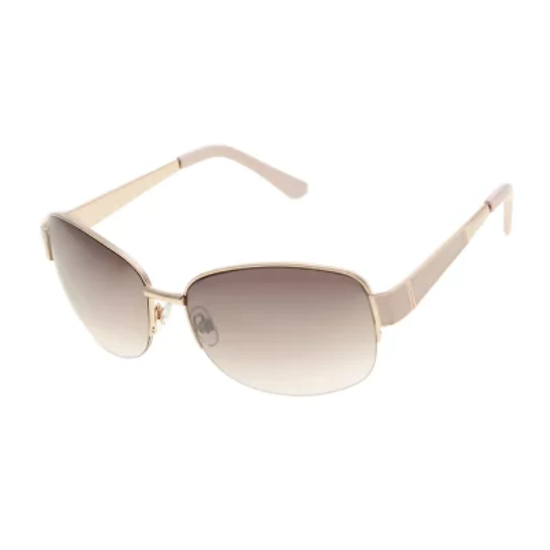 Mixit Womens Uv Protection Rectangular Sunglasses
