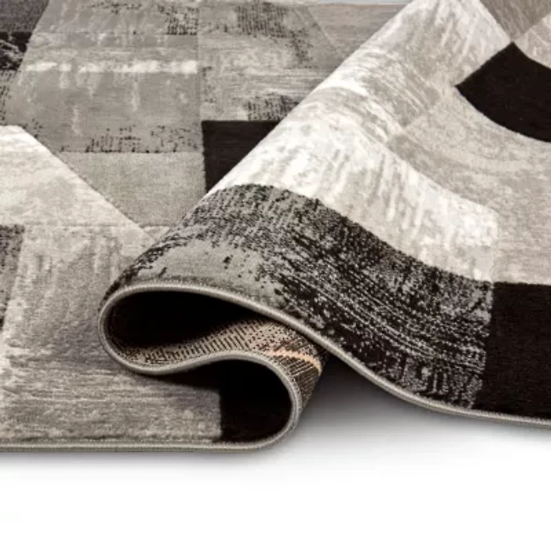 Home Dynamix Catalina Bismark Geometric Loomed Rectangular Area Rug