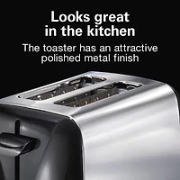 Proctor Silex 2 Slice Toaster - Black