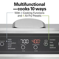 Hamilton Beach Digital Air Fryer 6 Slice Toaster Oven