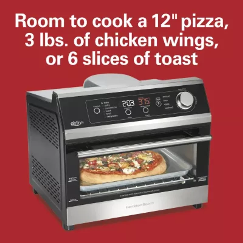 Hamilton Beach Digital Air Fryer 6 Slice Toaster Oven