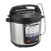 Hamilton Beach Precision 6 Qt Pressure Cooker with Temperature Probe