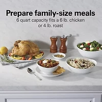 Hamilton Beach Precision 6 Qt Pressure Cooker with Temperature Probe