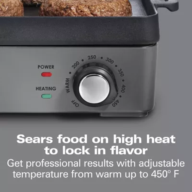 Hamilton Beach Cast Iron Electric Griddle