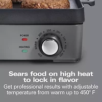 Hamilton Beach Cast Iron Electric Griddle