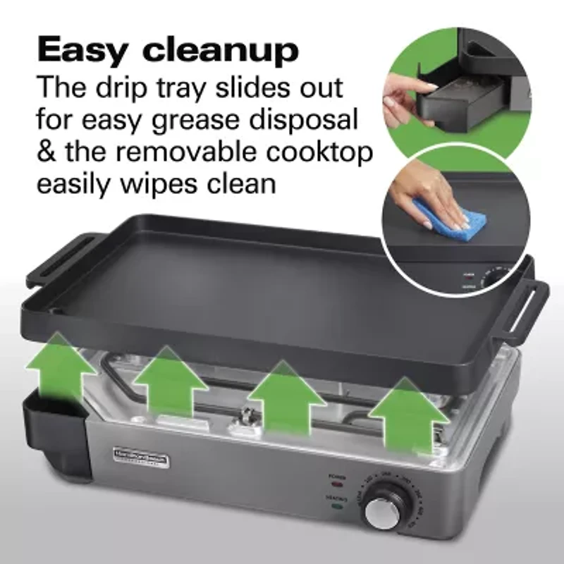 Hamilton Beach Cast Iron Electric Griddle