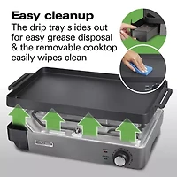 Hamilton Beach Cast Iron Electric Griddle