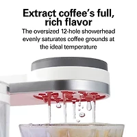 Hamilton Beach Convenient Craft Automatic or Manual Pour-Over Coffee Brewer