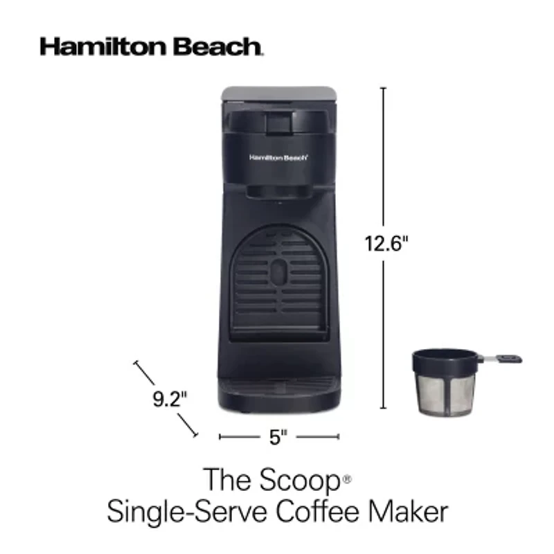 The Scoop Single-Serve Coffee Maker by Hamilton Beach