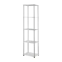 Designs2go No Tools 4-Shelf Standard Bookshelf
