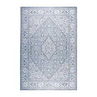 Nicole Miller Patio Country Dahlia Medallion Loomed Rectangular Outdoor Area Rug