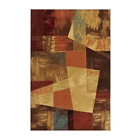 Home Dynamix Catalina Bismark Geometric Loomed Rectangular Area Rug