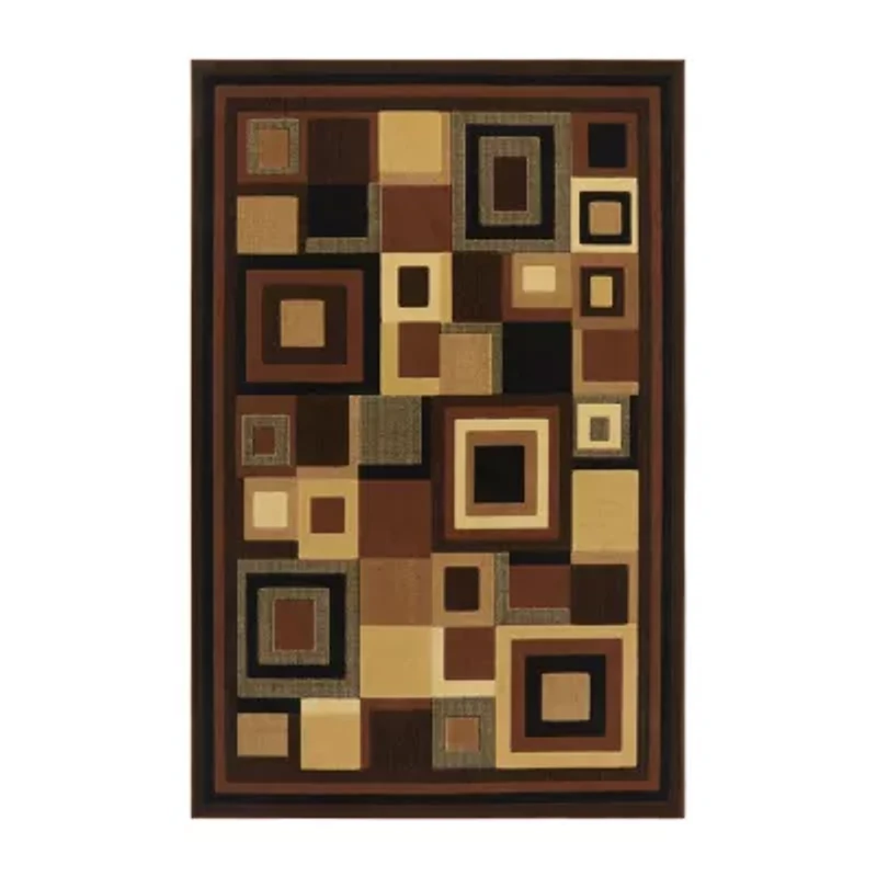 Home Dynamix Catalina Virginia Geometric Loomed Indoor Rectangular Accent Rug