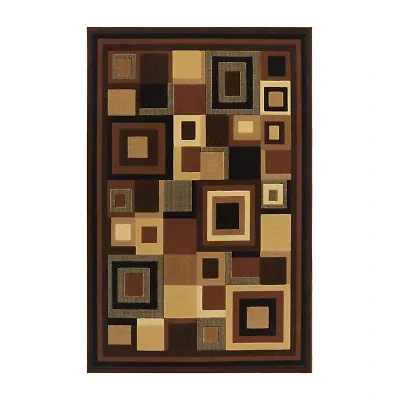 Home Dynamix Catalina Virginia Geometric Loomed Indoor Rectangular Accent Rug