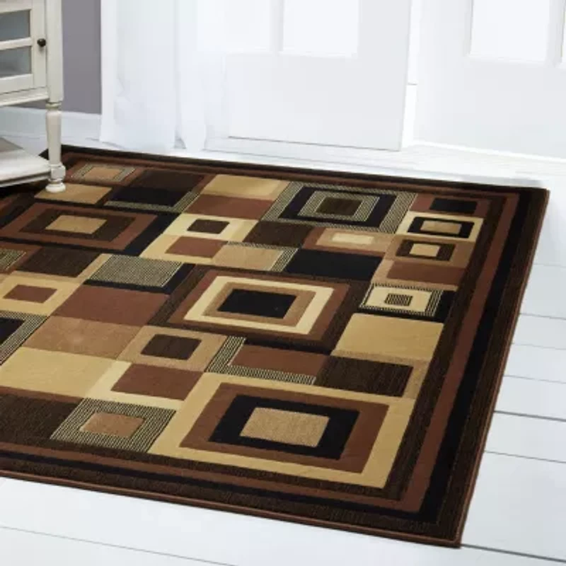 Home Dynamix Catalina Virginia Geometric Loomed Indoor Rectangular Area Rug