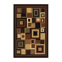 Home Dynamix Catalina Virginia Geometric Loomed Indoor Rectangular Area Rug