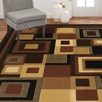 Home Dynamix Catalina Virginia Geometric Loomed Indoor Rectangular Area Rug