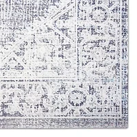 Nicole Miller Patio Sofia Magnolia Medallion Loomed Rectangular Outdoor Area Rug