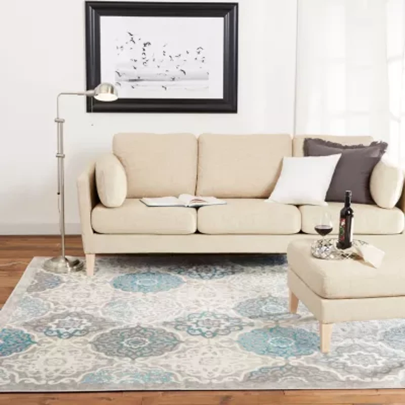 Home Dynamix Boho Andorra Ikat Loomed Indoor Rectangular Area Rug