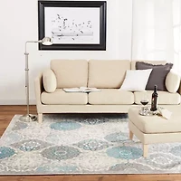 Home Dynamix Boho Andorra Ikat Loomed Indoor Rectangular Area Rug
