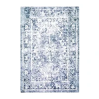 Nicole Miller Patio Sofia Ivy Border Loomed Rectangular Outdoor Area Rug