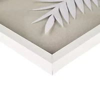 Madison Park Sabal Palm Rice Paper Shadow Box 3-pc. Wall Art Set