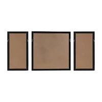 Madison Park Sabal Palm Rice Paper Shadow Box 3-pc. Wall Art Set