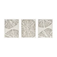 Madison Park Solana Abstract Coastal Shadowbox 3-pc. Framed Wall Art Set