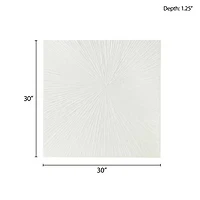 Madison Park Signature Sunburst 100% Hand Painted Décor Canvas Art