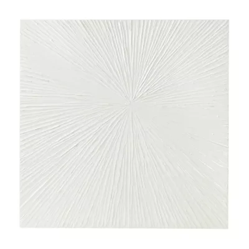 Madison Park Signature Sunburst 100% Hand Painted Décor Canvas Art
