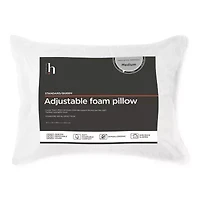 Home Expressions Adjustable Foam Pillow