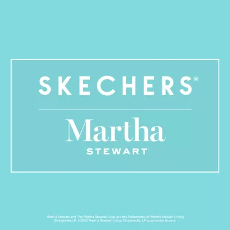 Skechers Womens Go Walk Arch Fit Martha Stewart Slide Sandals
