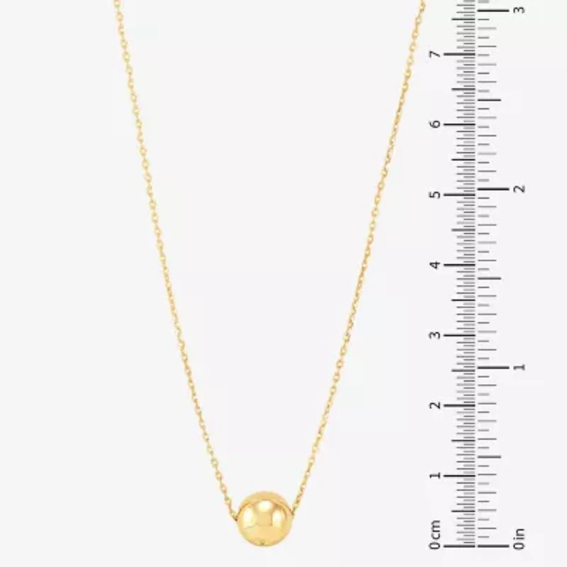 Womens 10K Gold Round 2-pc. Jewelry Set