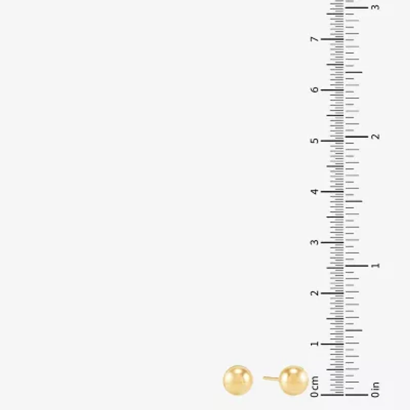 Womens 10K Gold Round 2-pc. Jewelry Set